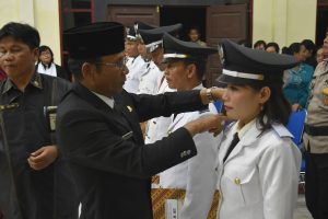 Pengambilan Sumpah dan Pelantikan Pejabat Kepala Desa Wilayah Manuhing dan Manuhing Raya