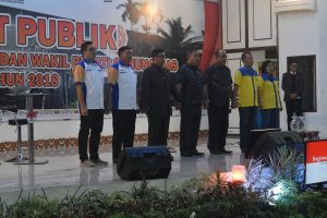 Debat Publik Pilkada Gumas Berjalan Lancar dan Aman