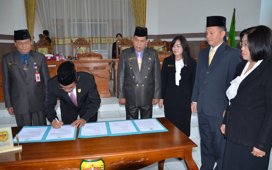 Paripurna Istimewa Masa Persidangan III Tahun Sidang 2018.