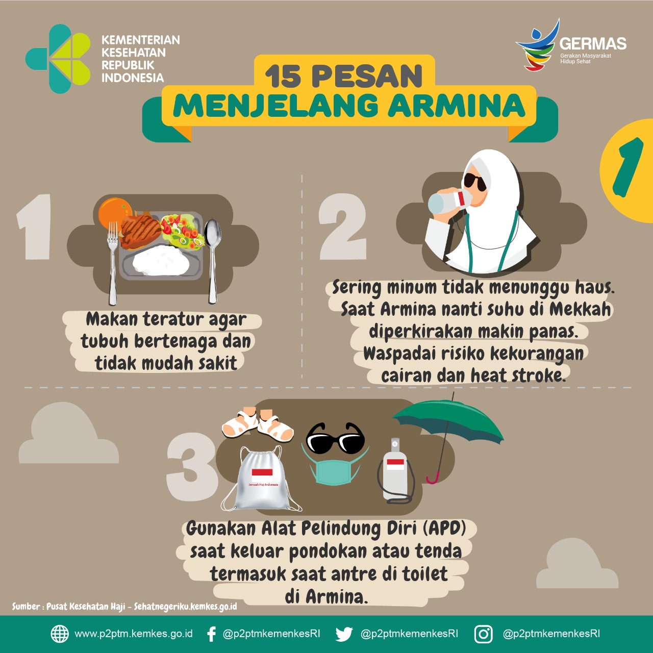 Lima Belas Pesan Menjelang Armina