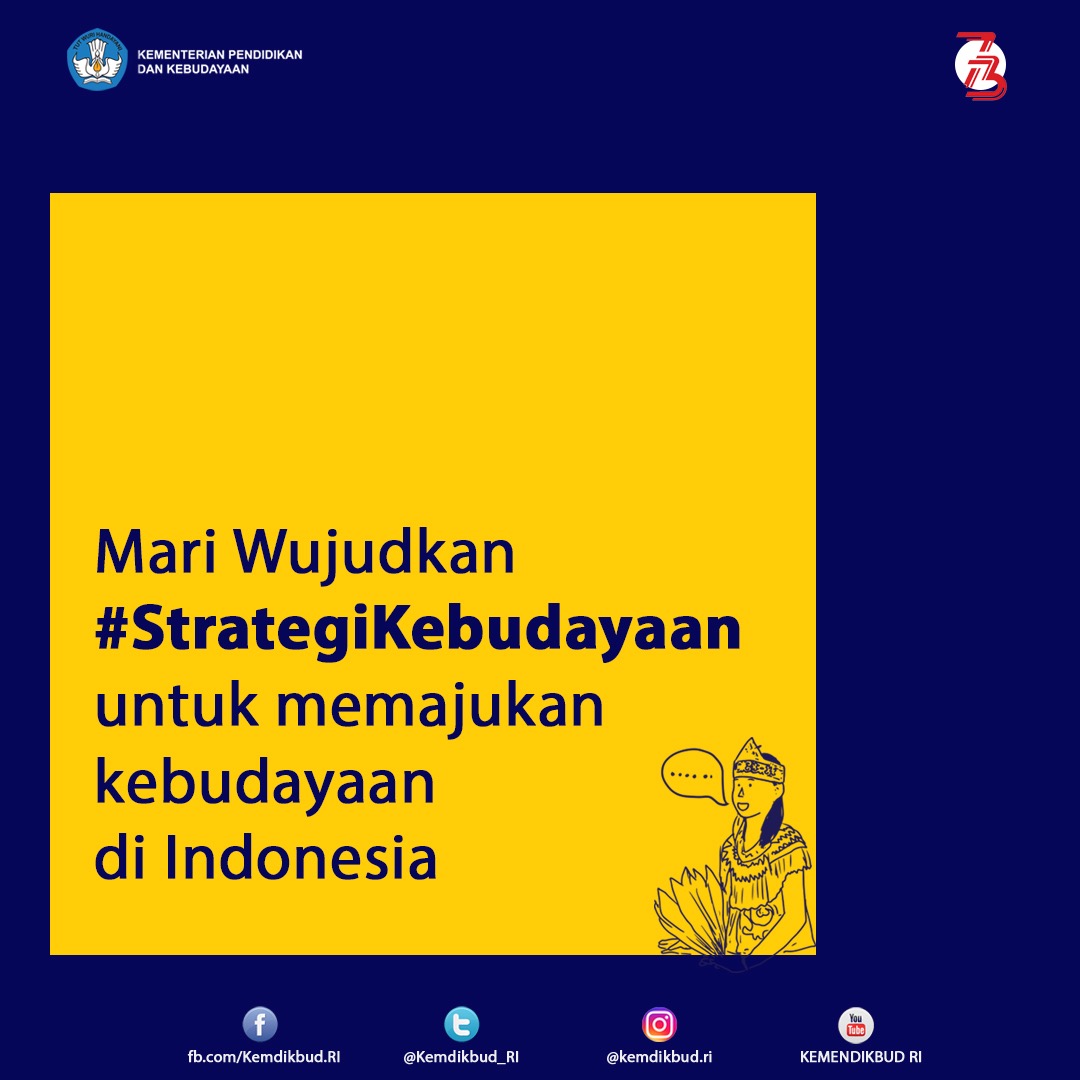 Strategi Pemajuan Kebudayaan Jadi Modal Pembangunan Nasional