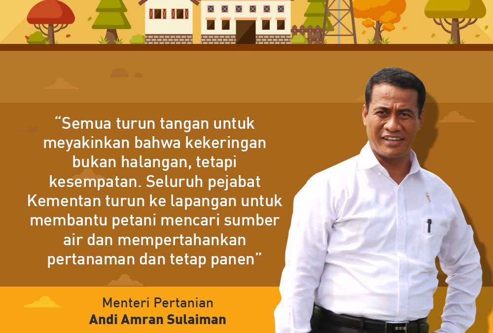 Petani Tetap Produktif Saat Musim Kemarau