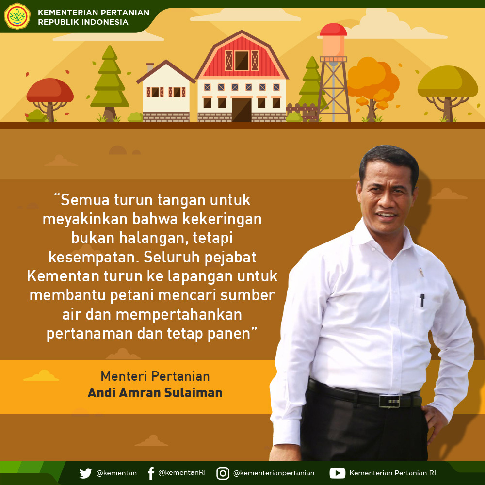 Petani Tetap Produktif Saat Musim Kemarau