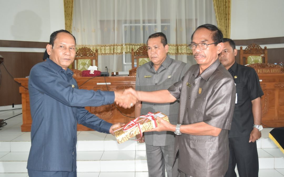 Sampaikan KUA-PPSA APBD Perubahan 2018