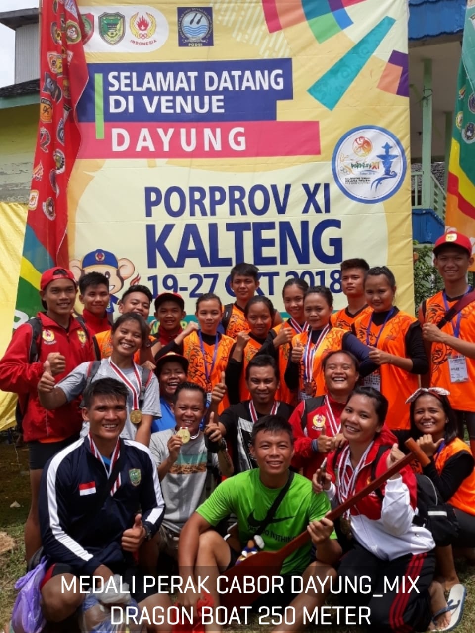 Kontingen Gunung Mas Kumpulkan 19 Medali Porprov Kalteng