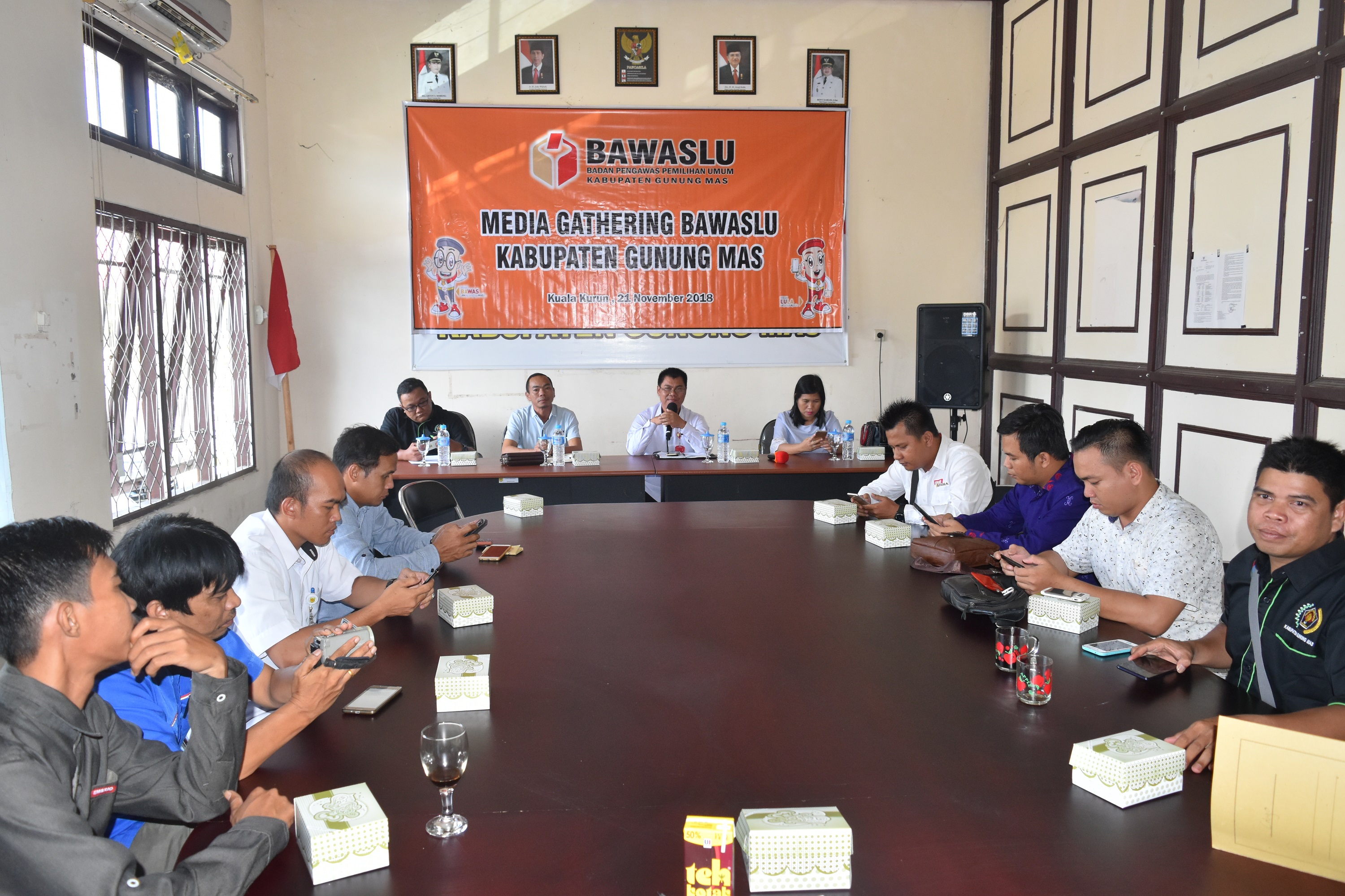 Bawaslu Lakukan Media Gathering dengan Insan Pers