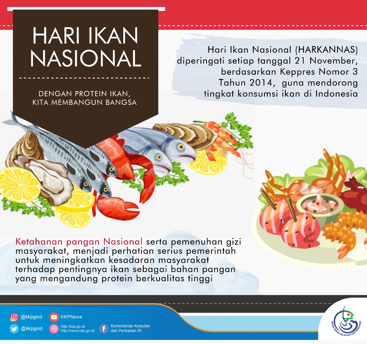 HARKANNAS KE-5 : “DENGAN PROTEIN IKAN, KITA MEMBANGUN BANGSA”