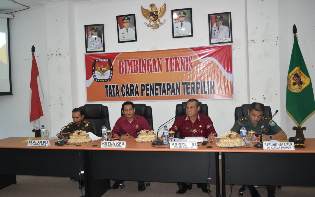 15 Pengurus Partai Politik Mengikuti Bimbingan Teknis KPU