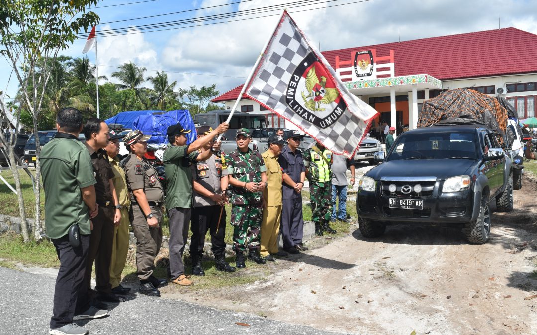 Logistik Pemilu Mulai Didistribusikan Ke Kecamatan dan Desa