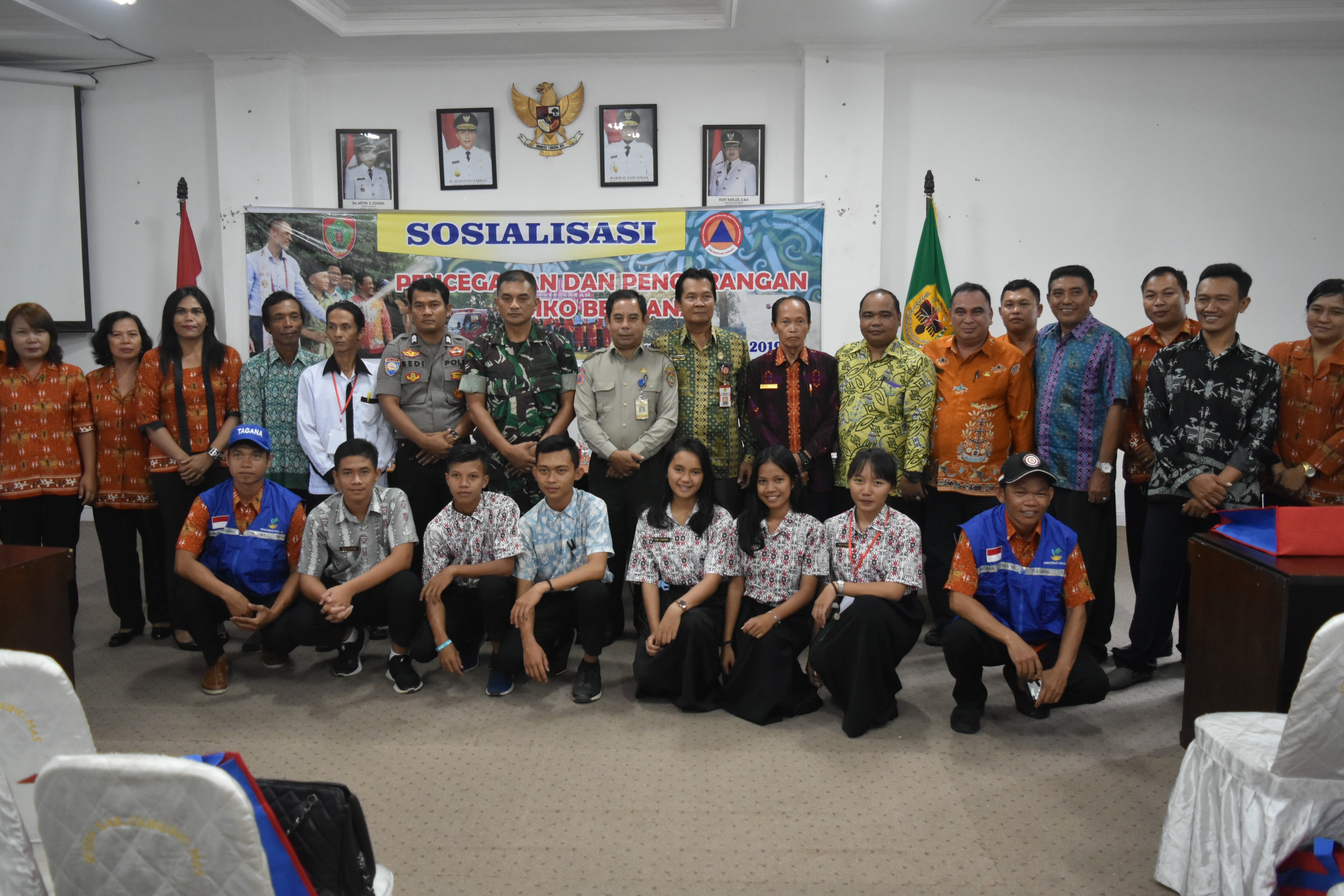 BPB-PK Provinsi Kalimantan Tengah Sosialisasi Pencegahan dan pengurangan Risiko Bencana