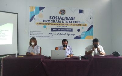 BPN Sosialisasi Capaian Realisasi dan Program Strategi Tahun Anggaran 2022
