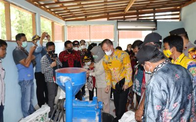 Diresmikan Bupati, Lumbung Pangan Masyarakat&nbsp;Tersedianya Pangan yang Cukup