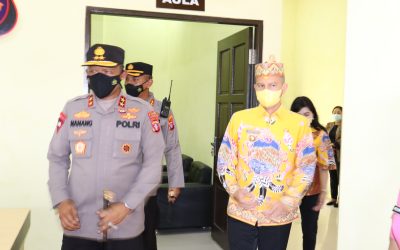 Bupati Menghadiri Peresmian Mapolsek Kecamatan Kurun