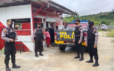 Antisipasi kejahatan Unit Patroli Sat Samapta Polres Gumas rutin patroli