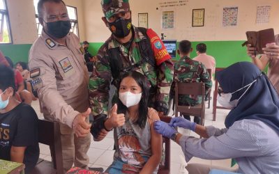 Sebanyak 179 siswa di SDN 3 Tampang Tumbang Anjir ikut Vaksinasi