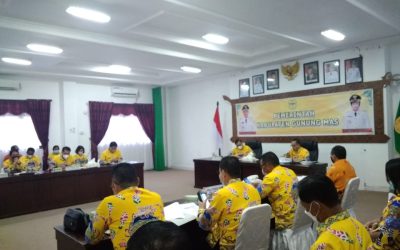 Sekda Pimpin Rapat Evaluasi Covid-19 dan Antisipasi Kasus Omicron