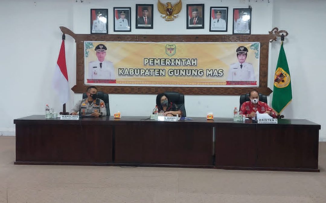 Pemkab Gumas Melakukan Langkah-langkah Percepatan Vaksinasi