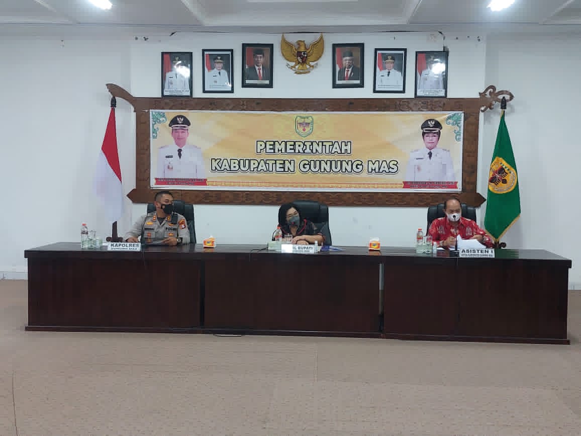 Pemkab Gumas Melakukan Langkah-langkah Percepatan Vaksinasi