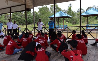 Siswa SMKN 1 Kurun Melakukan PKL di Balai Benih Ikan Kurun Seberang