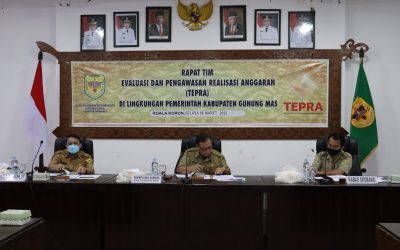 Pimpin Rapat TEPRA, Ini Arahan Sekda Gumas