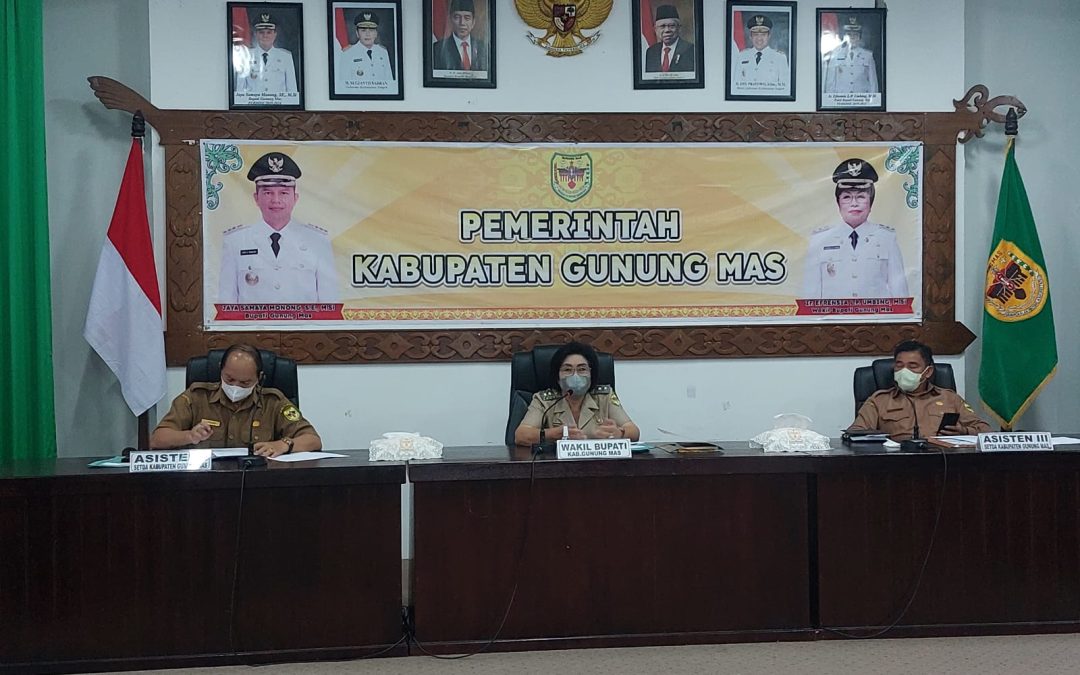 Pemkab Gumas Menggelar Rapat Persiapan Hut Gumas ke-20 tahun
