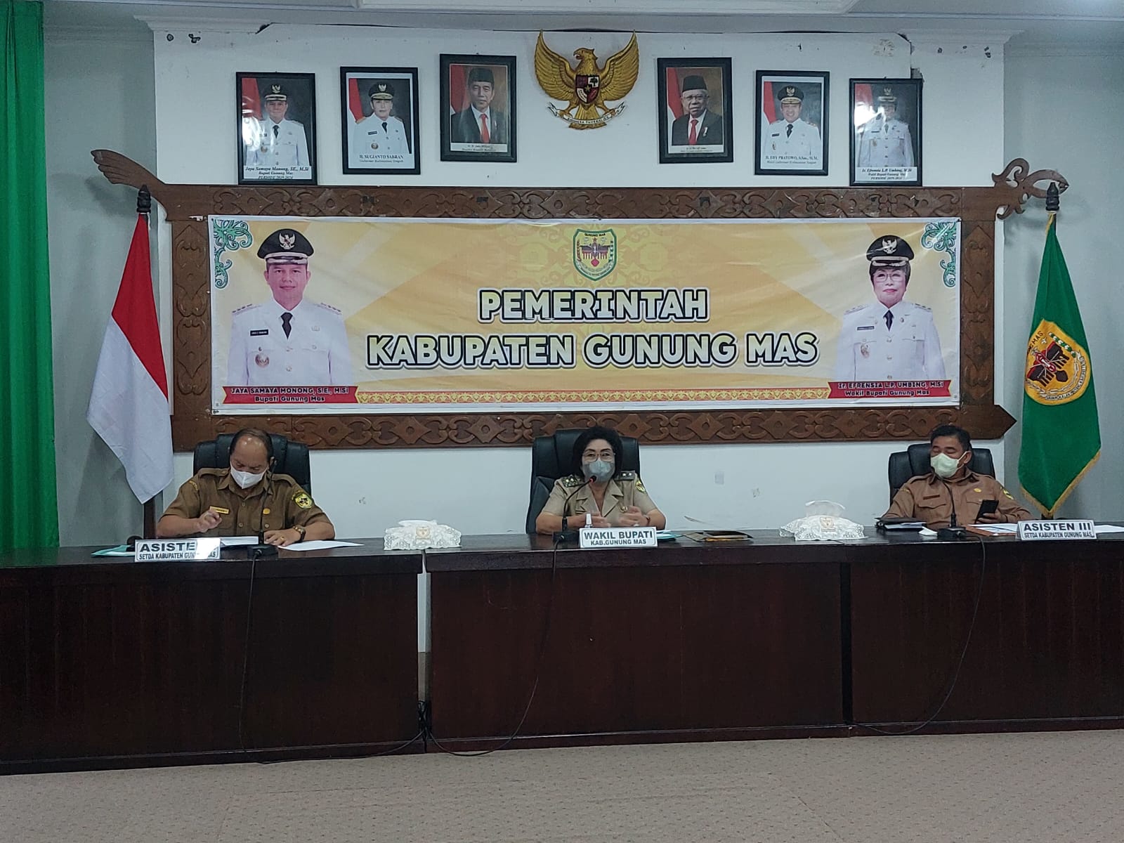 Pemkab Gumas Menggelar Rapat Persiapan Hut Gumas ke-20 tahun