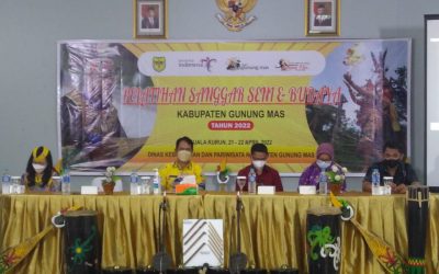 Disbudpar Gumas Gelar Pelatihan Seni dan Budaya