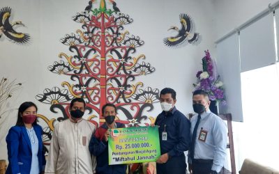 Bank Kalteng Cabang Kuala Kurun Salurkan Bantuan CSR untuk Pembangunan Rumah Ibadah