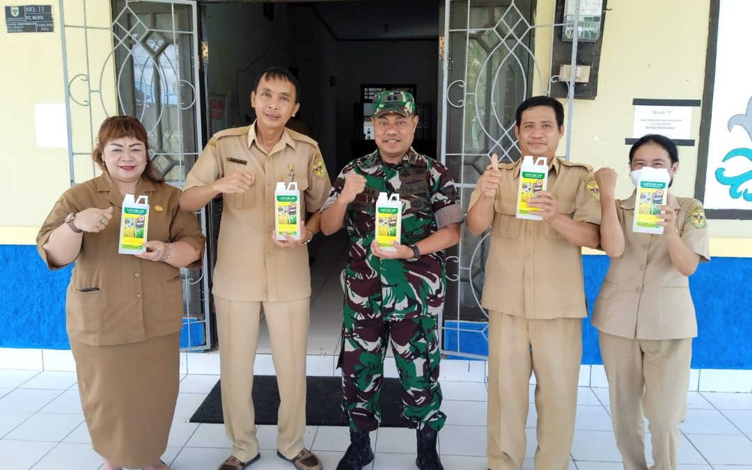 Kadis Pertanian Gumas apresiasi peran aktif TNI dalam mewujudkan program ketahanan pangan