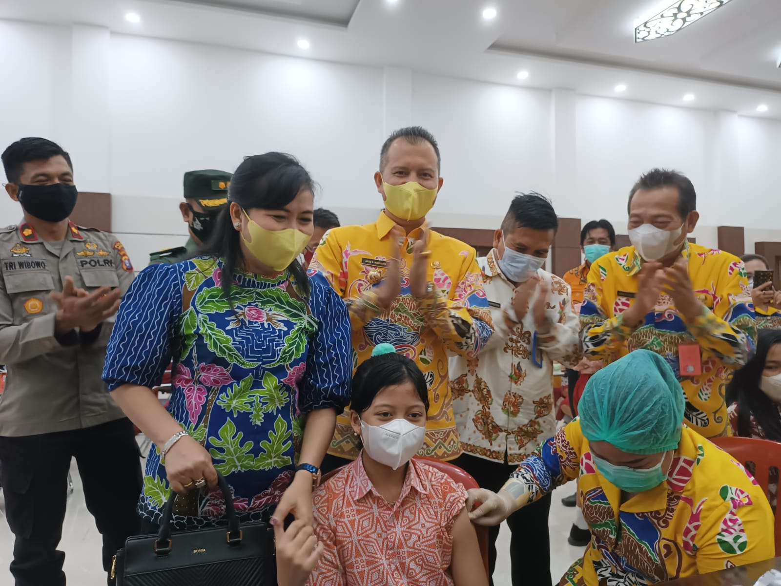Cakupan imunisasi harus dipertahankan tinggi dan merata di Gumas