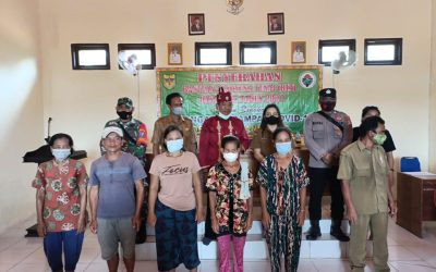 Babinsa Koramil Kahut Hadiri Penyaluran BLT DD Desa Tumbang Sian