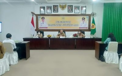 Pecahkan Rekor Muri, lima ribu dua puluh spanduk dipasang pada Hut Gumas ke-20