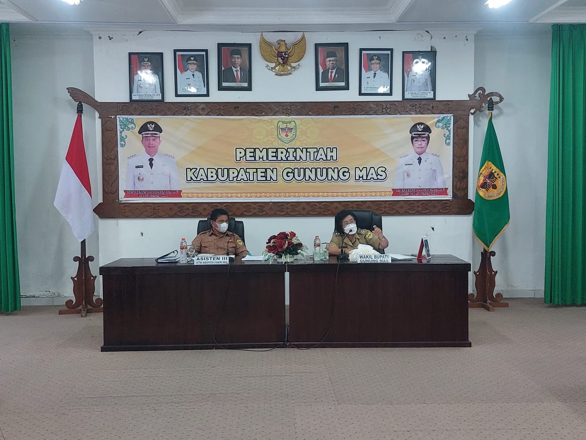 Wabup Gumas pimpin rapat persiapan hari jadi Kabupaten Gunung Mas yang ke-20
