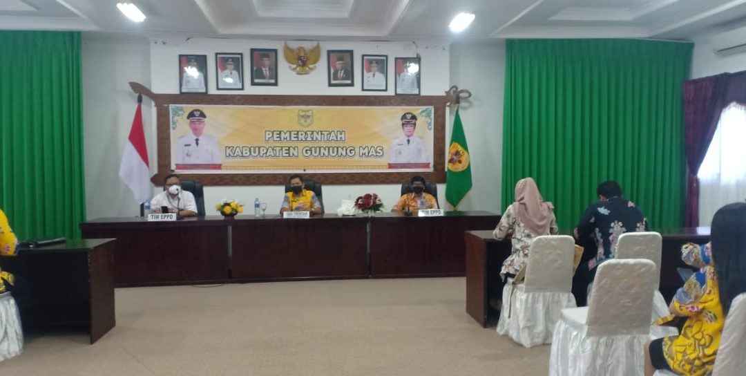 Pemkab Gumas Menggelar Rapat Evaluasi Penyelenggaraan Pemerintahan Daerah Tahun 2022