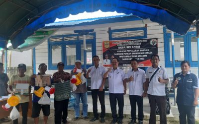 Pemerintah Desa Sei Antai &nbsp;Penyaluran Bantuan Kepada Masyarakat