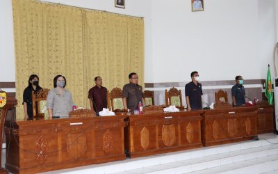 Wabup Gumas Sampaikan Pertanggungjawaban Pelaksanaan APBD Tahun Anggaran 2021