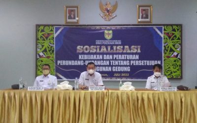 Pemkab Gelar Sosialisasi Kebijakan & Aturan Persetujuan Bangunan Gedung