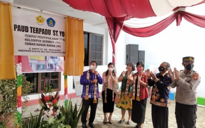 Bupati Meresmikan Gedung PAUD Terpadu St. Yosef Kuala Kurun