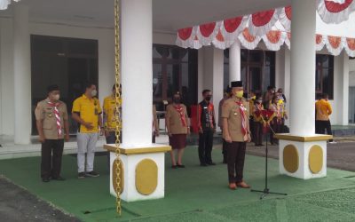 Bupati Gumas Melepas Peserta Jamnas, ini Pesannya…!