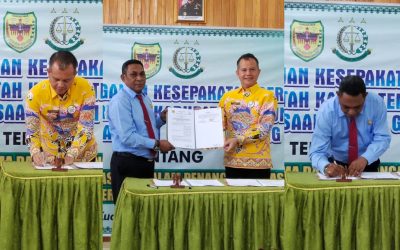 Pemkab Gumas – Kejari Teken Kerjasama Di Bidang Hukum