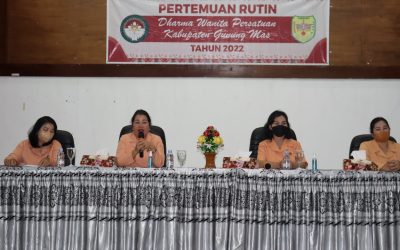 DWP Gumas Gelar Pertemuan Rutin