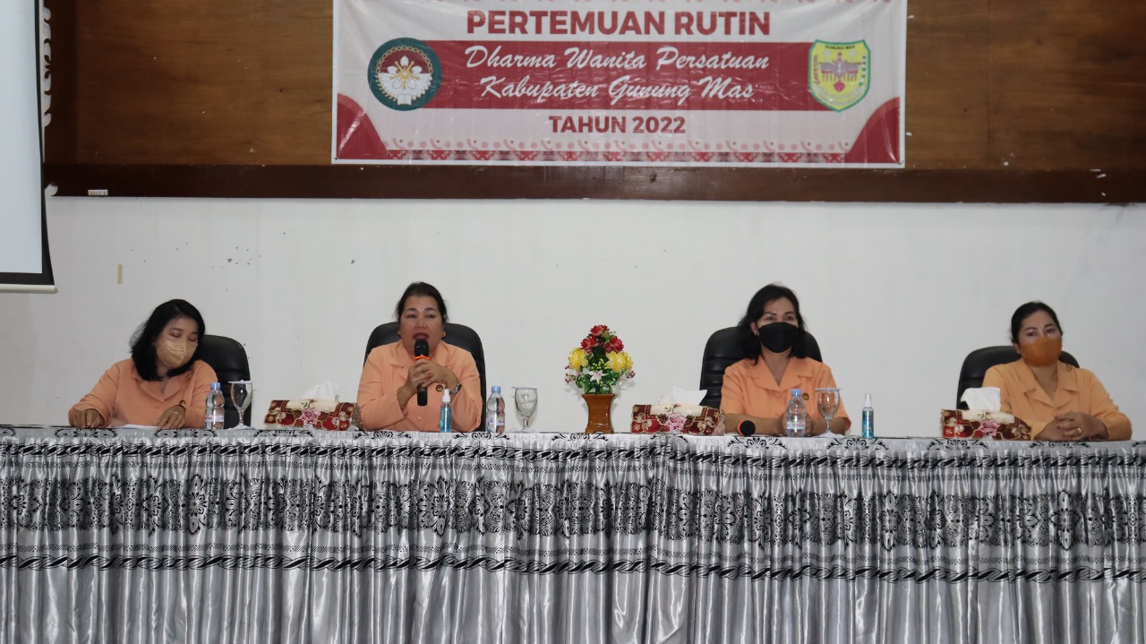 DWP Gumas Gelar Pertemuan Rutin