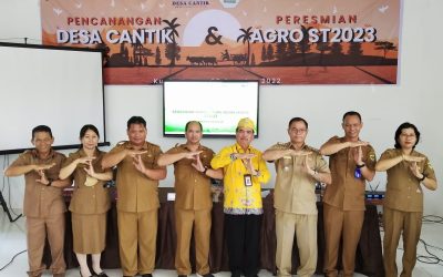 Pencanangan Desa Cantik Di Kabupaten Gunung Mas