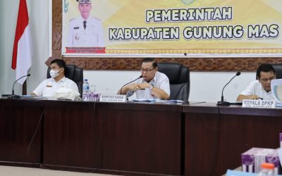 Pemkab Gumas Gelar Rapat Satgas Ketahanan Pangan