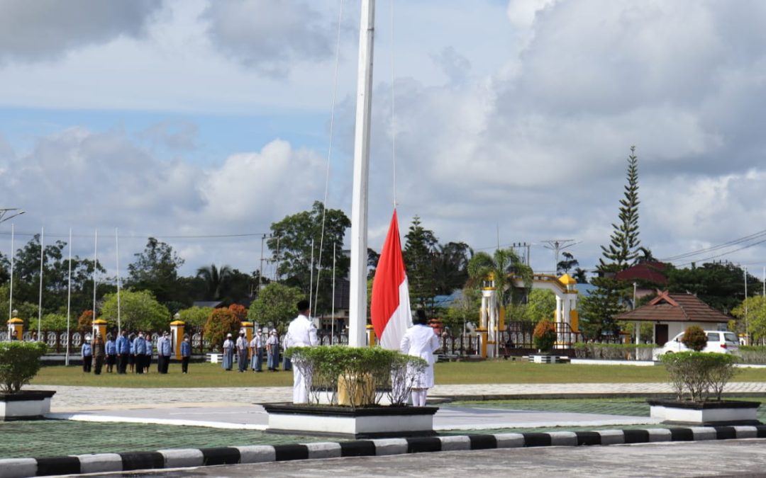 Pemkab. Gumas Gelar Apel Dalam Memperingati Hari Pahlawan Ke 77 Tahun 2022