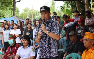 Bupati Hadiri Acara Tiwah Di Desa Luwuk Tukau