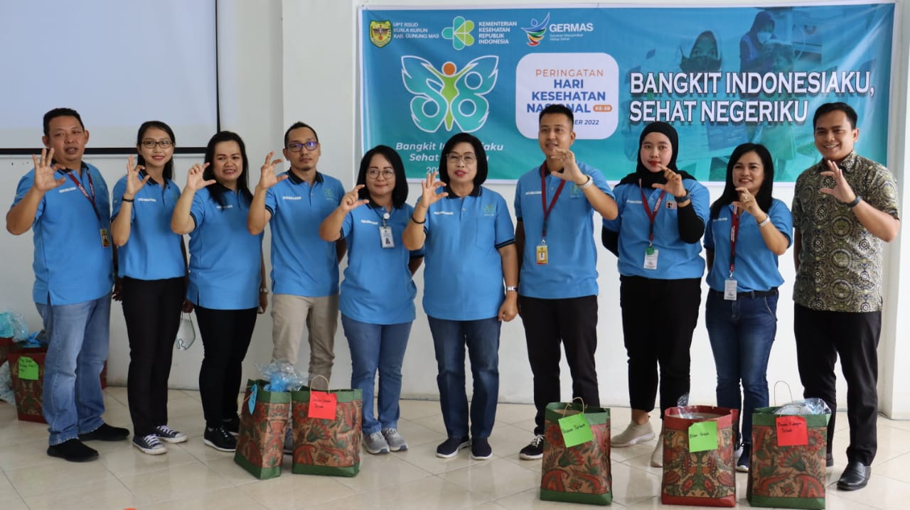 Wabub Hadiri Peringatan Hari Kesehatan Nasional Ke – 58