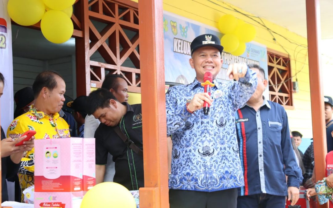 Bupati dan Wakil Bupati Hadiri Perayaan HKN Ke-58 Di Desa Tumbang Tambirah