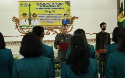 Bupati Kukuhkan Pengurus TP-PKK Masa Bhakti 2019 – 2024