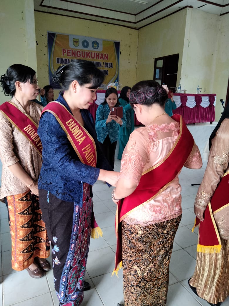 Pengukuhan Bunda PAUD Se-Kecamatan Manuhing